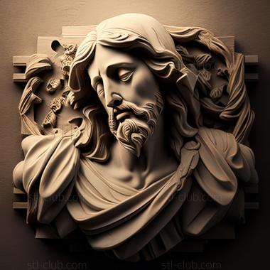 3D model st jesus (STL)